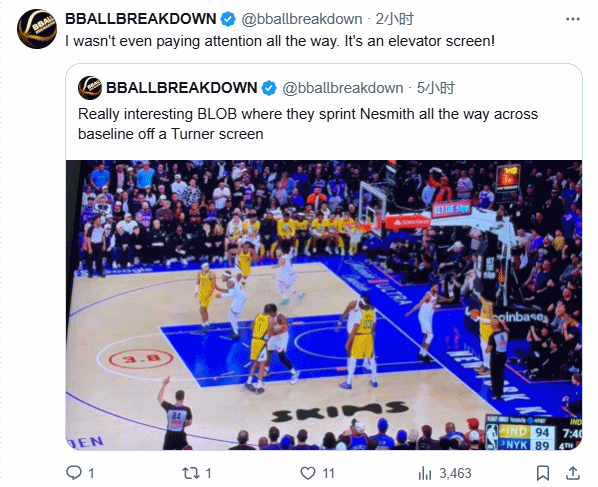 ?再现江湖！步行者使用“电梯门” 狠狠夹住了布伦森